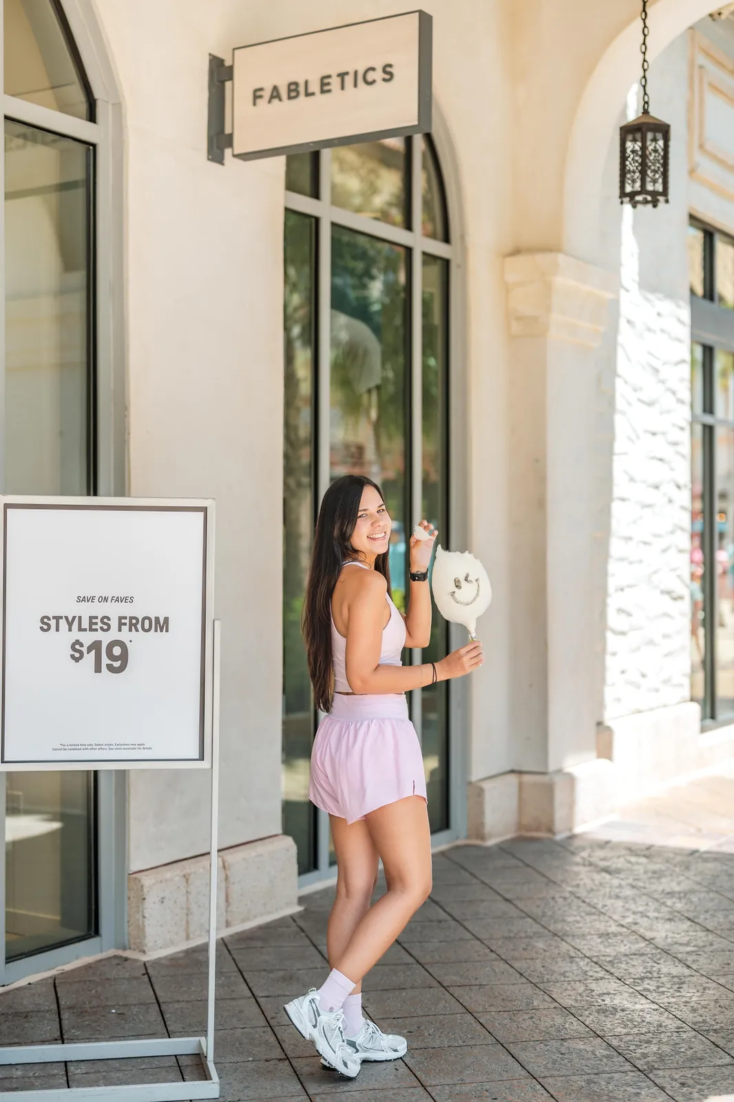 Branded retail product launch activation at a storefront in Orlando