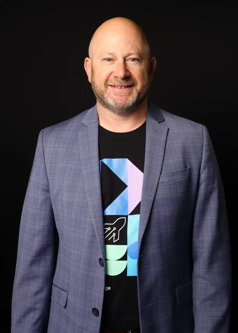 Professional headshot from an Orlando corporate headshot booth